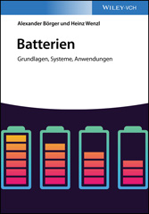 eBook, Batterien : Grundlagen, Systeme, Anwendungen, Wiley