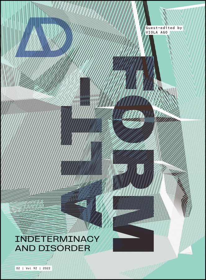 E-book, Alt-Form : Indeterminacy and Disorder, John Wiley & Sons