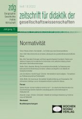 E-book, Normativität : zdg1/2022, Wochenschau Verlag