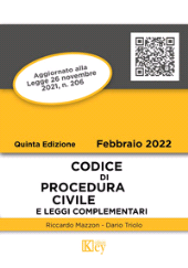 E-book, Codice di procedura civile e leggi complementari, Triolo, Dario, Key editore