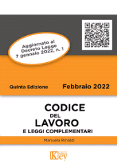eBook, Codice del lavoro e leggi complementari, Rinaldi, Manuela, Key editore