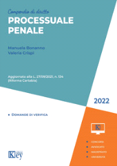 E-book, Compendio di diritto processuale penale, Bonanno, Manuela, Key editore