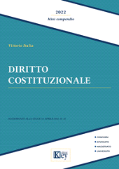 E-book, Diritto costituzionale : mini compendio, Italia, Vittorio, Key editore
