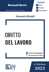 E-book, Diritto del lavoro, Rinaldi, Manuela, Key editore