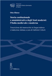 E-book, Storia costituzionale e amministrativa degli Stati moderni : l'Italia medievale e moderna, Viella