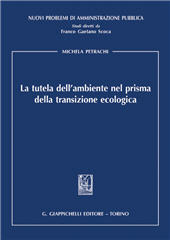 E-book, La tutela dell'ambiente nel prisma della transizione ecologica, G. Giappichelli