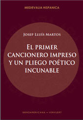 E-book, El primer cancionero impreso y un pliego poético incunable, Iberoamericana  ; Vervuert