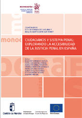 E-book, Ciudadanos y sistema penal : explorando la accesibilidad de la justicia penal en España, Tirant lo Blanch