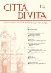 Fascicolo, Città di vita : bimestrale di religione, arte e scienza : LXXVIII, 1, 2023, Polistampa