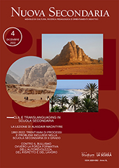 Issue, Nuova secondaria : mensile di cultura, ricerca pedagogica e orientamenti didattici : XL, 4, 2022/2023, Studium