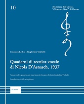 E-book, Quaderni di tecnica vocale di Nicola D' Asnasch, 1937, LoGisma