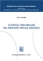 eBook, L'udienza preliminare nel processo penale minorile, Giappichelli