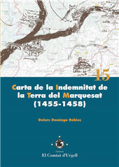 E-book, Carta de la Indemnitat de la Terra del Marquesat : (1455-1458), Edicions de la Universitat de Lleida