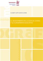 E-book, El desistimiento en la justicia juvenil y su fundamento educativo, Tirant lo Blanch