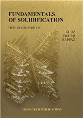 E-book, Fundamentals of Solidification, Trans Tech Publications Ltd