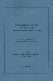 E-book, Spinoza nella cultura del Novecento : percorsi attraverso la letteratura e le arti : atti del Convegno (Urbino 21, 28 maggio - 4 giugno 2021), Le lettere