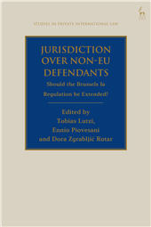 E-book, Jurisdiction Over Non-EU Defendants : should the Brussels Ia Regulation be Extended?, Hart Publishing