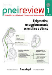 Article, Una nuova rivista che finalmente colma un vuoto nella Psiconeuroendocrinoimmunologia internazionale, Franco Angeli
