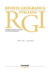 Issue, Rivista geografica italiana : CXXX, 1, 2023, Franco Angeli