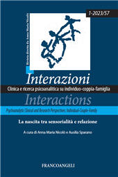 Articolo, Integrazione corpo-mente nel pensiero di Winnicott, Franco Angeli