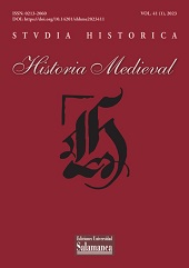 Issue, Studia historica : historia medieval : 41, 1, 2023, Ediciones Universidad de Salamanca