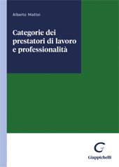 eBook, Categorie dei prestatori di lavoro e professionalità, Giappichelli
