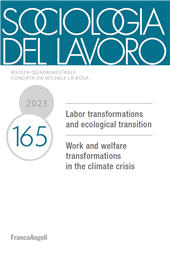 Article, Le trasformazioni del lavoro e i nuovi scenari : a partire dal volume Analisi sociale del mercato del lavoro, Franco Angeli