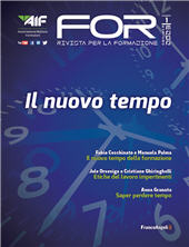 Fascicolo, For : rivista per la formazione : 1, 2023, Franco Angeli