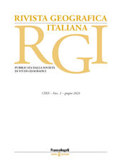 Heft, Rivista geografica italiana : CXXX, 2, 2023, Franco Angeli