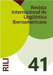 Fascículo, Revista Internacional de Lingüística Iberoamericana : 41, 1, 2023, Iberoamericana Vervuert