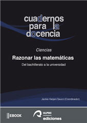E-book, Razonar las matemáticas : del bachillerato a la universidad, Universidad de Las Palmas de Gran Canaria, Servicio de Publicaciones