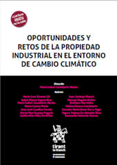 E-book, Oportunidades y retos de la propiedad industrial en el entorno de cambio climático, Tirant lo Blanch