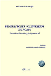 E-book, Benefactores voluntarios en Roma : tratamiento histórico y jurisprudencial, Dykinson