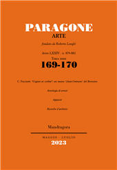 Fascicule, Paragone : rivista mensile di arte figurativa e letteratura. Arte : LXXIV, 169/170, 2023, Mandragora