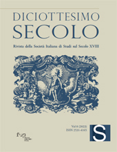 Heft, Diciottesimo Secolo : rivista della Società Italiana di Studi sul Secolo XVIII : VIII, 2023, Firenze University Press