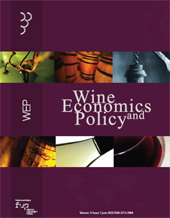 Fascicule, WEP : wine economics and policy : 12, 1, 2023, Firenze University Press