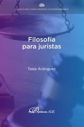 E-book, Filosofía para juristas, Aránguez Sánchez, Tasia, Dykinson