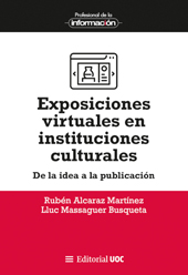 E-book, Exposiciones virtuales en instituciones culturales : de la idea a la publicación, Editorial UOC