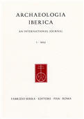 Heft, Archaeologia Iberica : an international journal 1, 2023, Fabrizio Serra