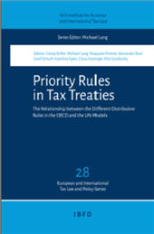 E-book, Priority rules in tax treaties : the relationship between the different distributive rules in the OECD and the UN models, IBFD