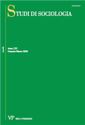 Issue, Studi di sociologia : LXI, 1, 2023, Vita e Pensiero