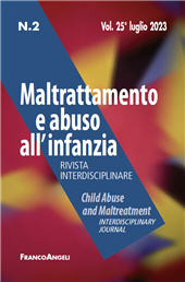 Heft, Maltrattamento e abuso all'infanzia : 25, 2, 2023, Franco Angeli