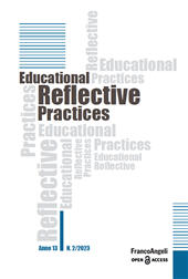 Issue, Educational reflective practices : 2, 2023, Franco Angeli