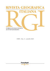 Heft, Rivista geografica italiana : CXXX, 3, 2023, Franco Angeli