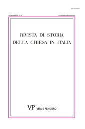 Issue, Rivista di storia della Chiesa in Italia : LXXVII, 1, 2023, Vita e Pensiero