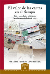 Capítulo, Introducción : sobre el estudio de epistolarios posteriores a 1936 : literatura y cultura, Iberoamericana  ; Vervuert