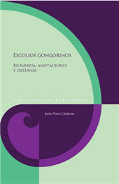 E-book, Escolios gongorinos : biografía, anotaciones y defensas, Iberoamericana  ; Vervuert
