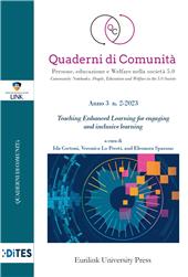Issue, Quaderni di Comunità : persone, educazione e welfare nella società 5.0 : 2, 2023, Eurilink