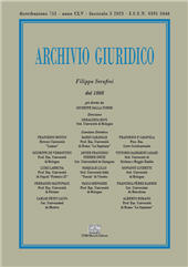 Artículo, Autonomia contrattuale e fenomeni successori, Enrico Mucchi Editore