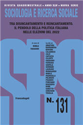 Fascículo, Sociologia e ricerca sociale : 131, 2, 2023, Franco Angeli